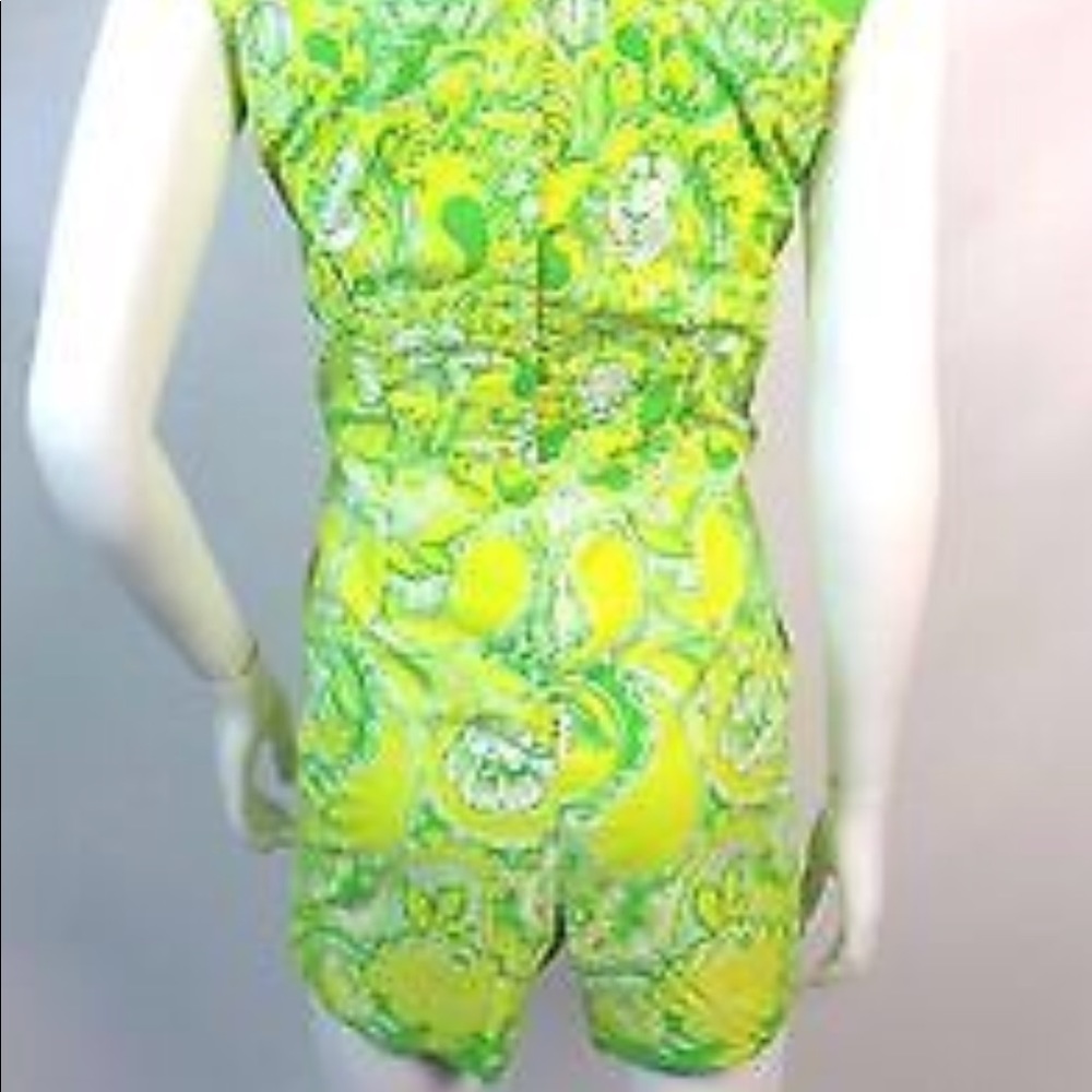 1960 Lilly Pulitzer romper with wrap skirt  set